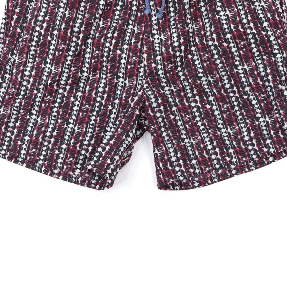 90s Streetwear Mens Medium Abstract Swim Trunks - Picture 3 of 9